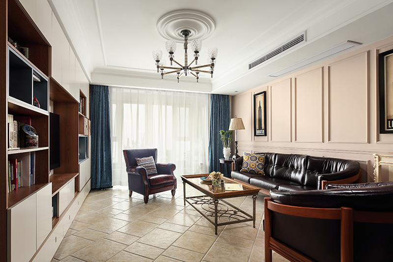 瀚唐138平米二居北欧现代风格装建实景