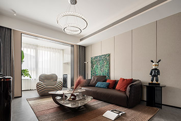 利航观棠样板间147㎡现代风格装建实景
